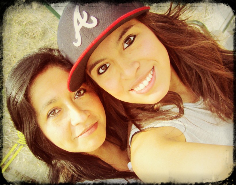 Min mami och jag i torsdags :)